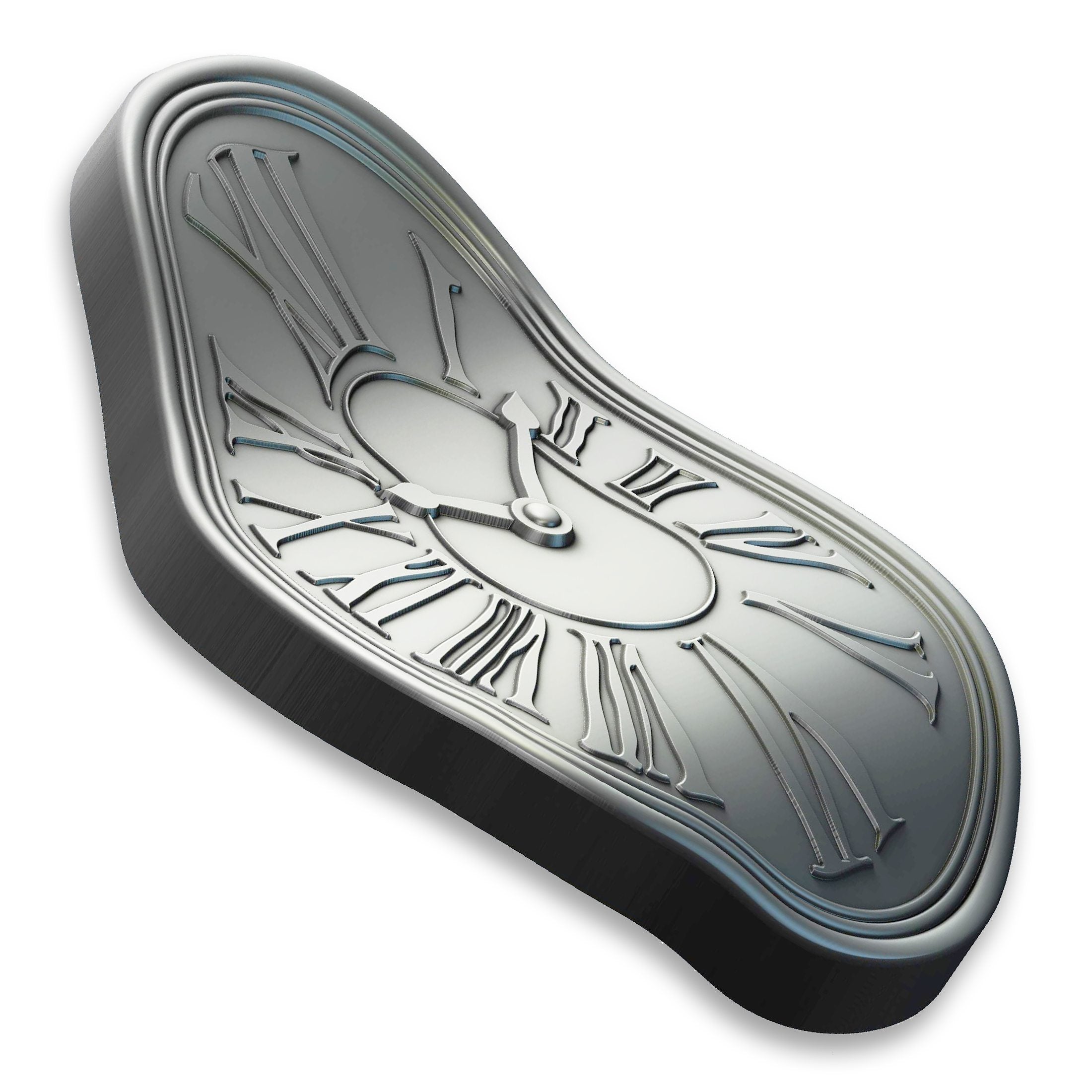 2024 Salvador Dali 'The Melting Clock' 2$ (Prata) - Niue